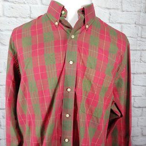 Jos A Bank Mens Button Front Long Sleeve Shirt
